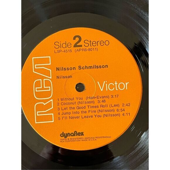 Harry Nilsson Schmilsson RCA‎ Stereo Records Vinyl LP Album - Picture 10 of 11